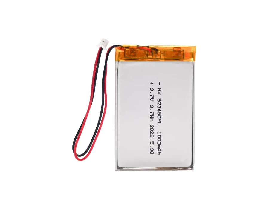 JC523450PL 1000mAh 锂电池